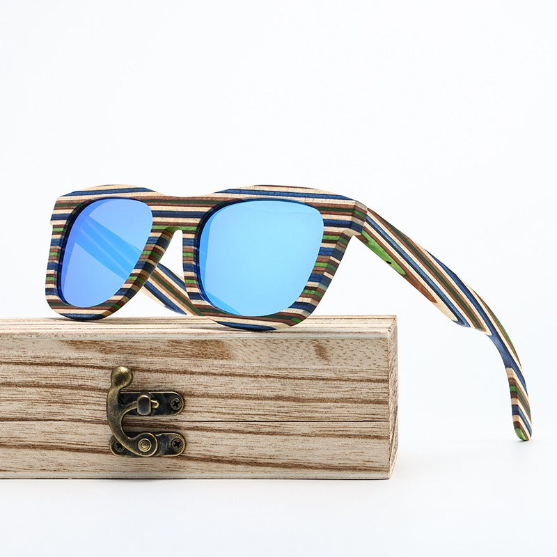 Bamboo wooden glasses zebra wooden sunglasses bamboo wooden sunglasses